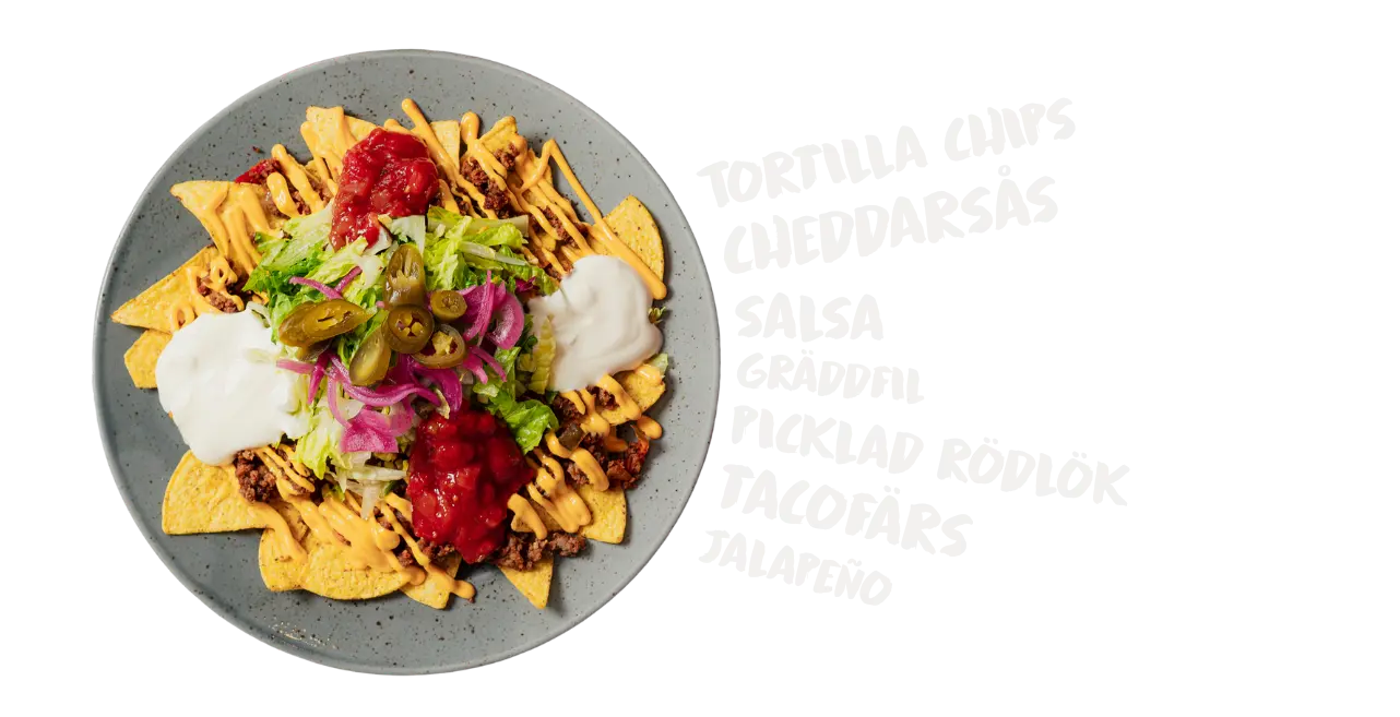 Nachos tacofärs